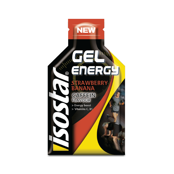 ISOSTAR Želeja Gel Energy Caffeine Banana Strawberry 35g